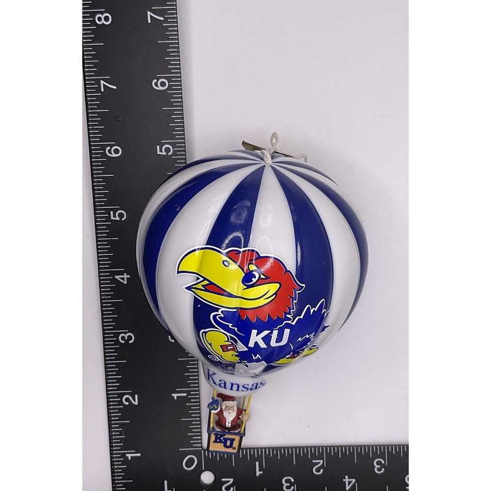 Kansas Jayhawks 2004 Danbury Ballon Christmas Ornament No Box - Picture 4 of 4